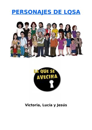 LQSA PERSONAJES