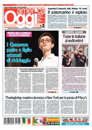 America Oggi 24 Novembre 2017