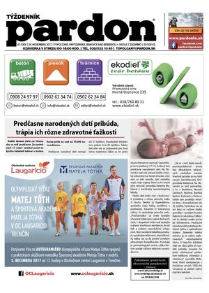 Pardon Topoľčany 47/2017