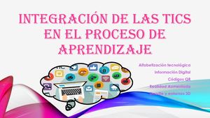 Integración De Las Tics En El Proceso De