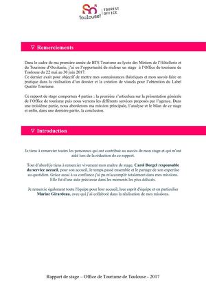 Rapport De Stage Ot2