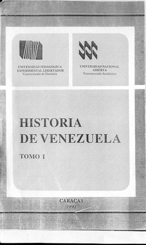 5 Historia De Venezuela Unidad I