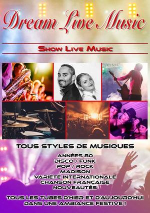 Brochure Dream Live Music