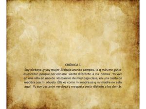 Trabajo Blanca Cronicas