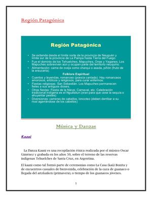 Región Patagónica Tic