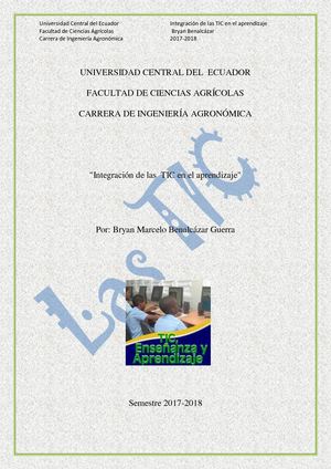 Revista Integración De Las Tic En El Aprendizaje