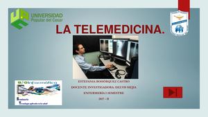 La Telemedicina Bioinformatica
