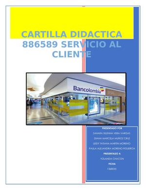 Cartilla Servicio Al Cliente