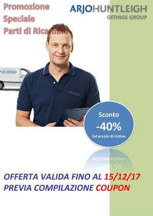 Promozione Ricambi Arjo Dicembre 2017 2