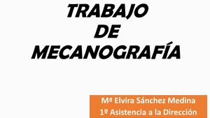Trabajo Mecanografia Pdf