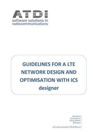 LTE Guidelines In ICS Designer V1 3
