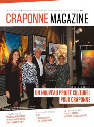 Craponne Magazine - Décembre 2017 Janvier 2018