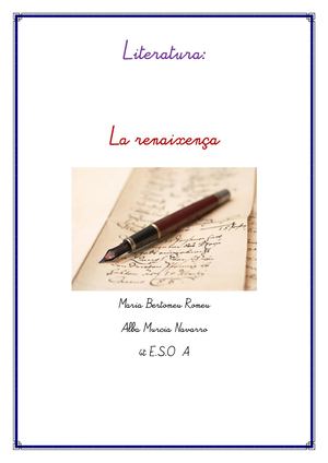 La Renaixença Alba I Maria