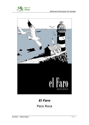 "El Faro" de Paco Roca