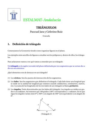 Pdf Triangulos