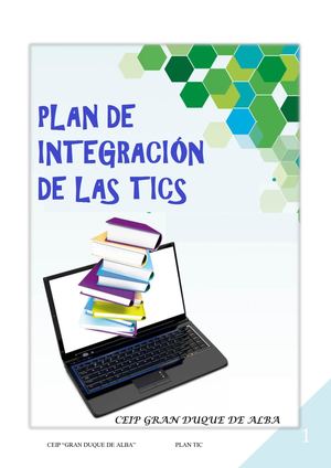 Anexo V Plan Tic De Centro