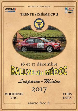 Programme Rallye Du Médoc 2017