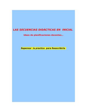 Secuencias Didacticas