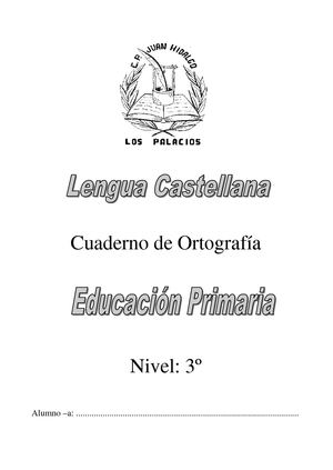 Ortografia 3º