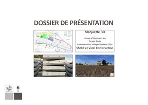 Présentation Maquette 3D Usine à Voussoirs