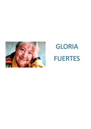 Gloria Fuertes