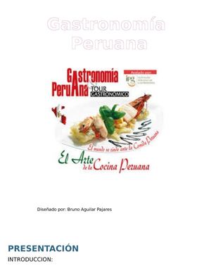Gastronomía