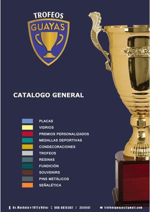 Trofeos Guayas Catalogo General