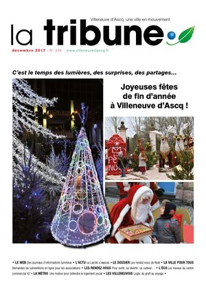 Décembre 2017, la Tribune, le magazine des villeneuvois.