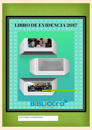 Libro De Evidencias Digital 2017