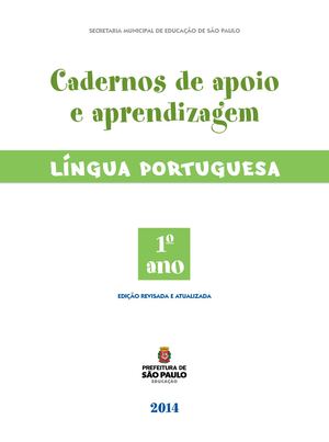 1º ANO APOIO LINGUA PORTUGUESA Pdf