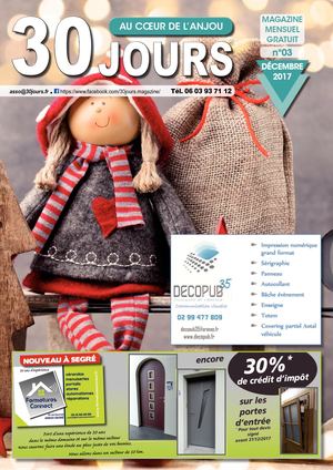 30 JOURS COEUR ANJOU - DECEMBRE 2017