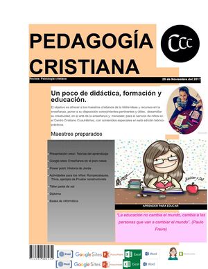 Pedagogía Cristiana