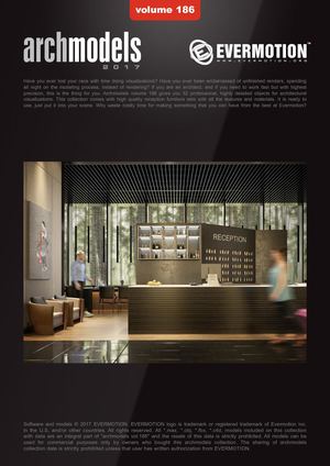 EVERMOTION ARCHMODELS VOL.186