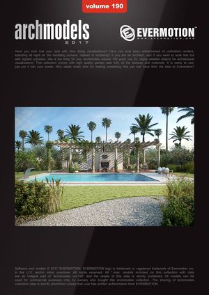 EVERMOTION ARCHMODELS VOL.190