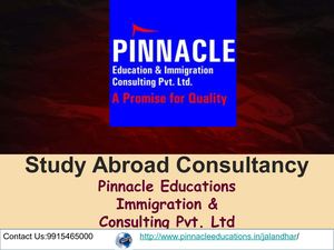 Study Visa Consultant In Jalandhar-Pinnacle Educations