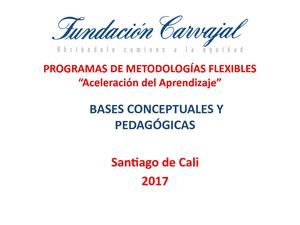 Presentación Aceleración