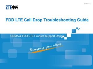 243454569 FDD LTE Call Drop Troubleshooting Guide