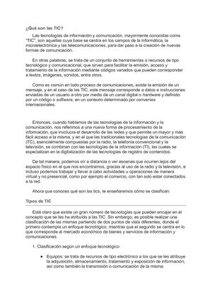 Ensayo Tic