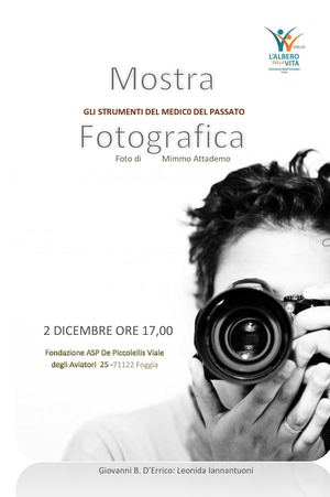 Mostra Fotografica Locandina