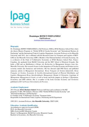 Bonet Fernandez Dominique