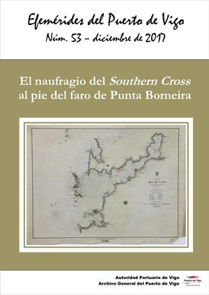 El naufragio del "Southern Cross" al pie del faro de Punta Borneira