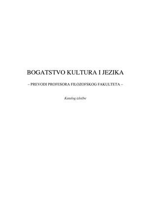 Katalog Izložbe K 01