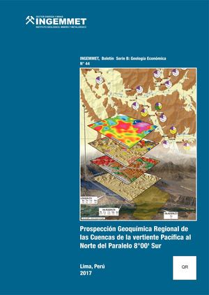Boletín 44 B Prospección Geoquímica Regional De Las Cuencas De La Vertiente Pacífica Al Norte Del Paralelo 8 00 Sur