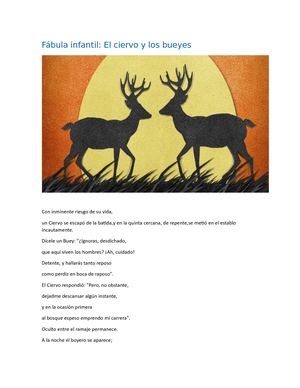 Fábulas Para Educar A Los Niños