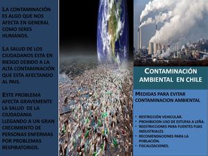 Contaminación ambiental en Chile