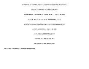PLANEAMIENTO DIDÁCTICO