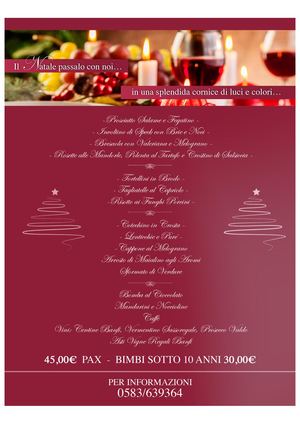 Lanterna Garfagnana Natale e Capodanno