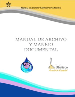 Manual De Archivo Y Manejo Documental