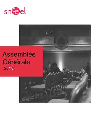 Assemblée Générale 2018