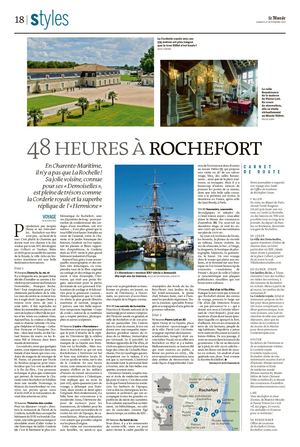 Le Monde Rochefort Francois Bostnavaron